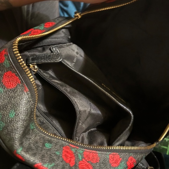 Michael Kors ABBEY medium floral backpack main image 4